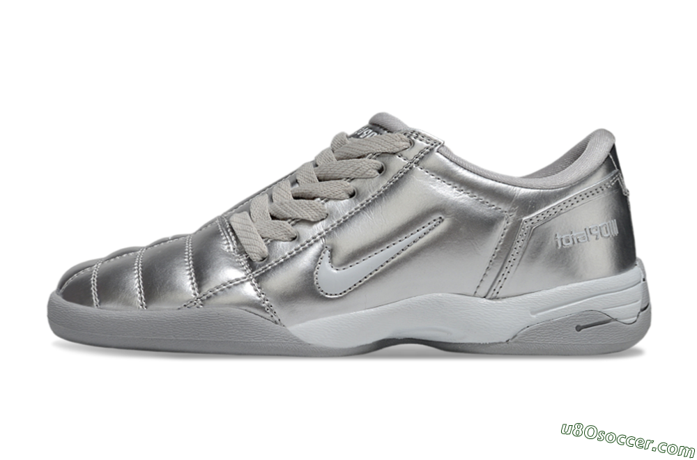 Nike Total 90 III IC Indoor & Futsal Soccer Shoes - Silver/Grey 2