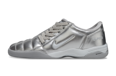 Nike Total 90 III IC Indoor & Futsal Soccer Shoes - Silver/Grey
