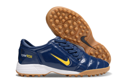 Nike Total 90 III TF Artificial Turf Soccer Shoes - Blue/Yellow/White