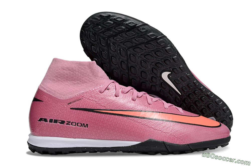 Nike Air Zoom Mercurial Superfly 10 Elite TF Artificial Turf Soccer Shoes - Red/Black/Whtie 1