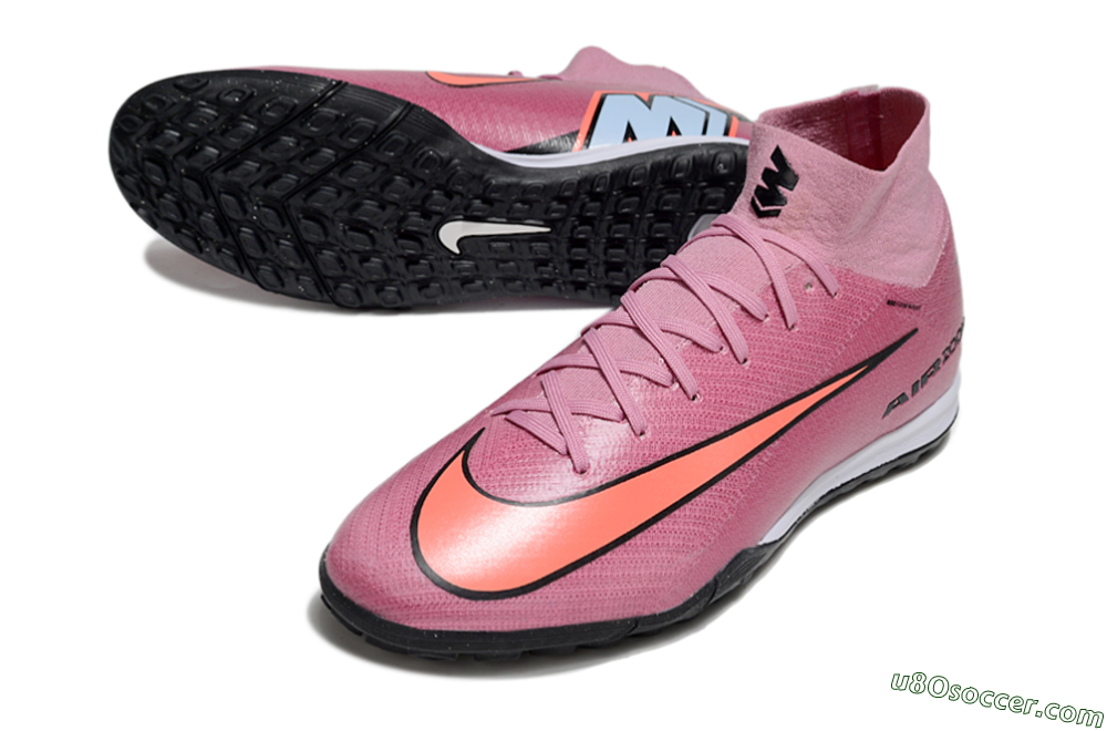 Nike Air Zoom Mercurial Superfly 10 Elite TF Artificial Turf Soccer Shoes - Red/Black/Whtie 3