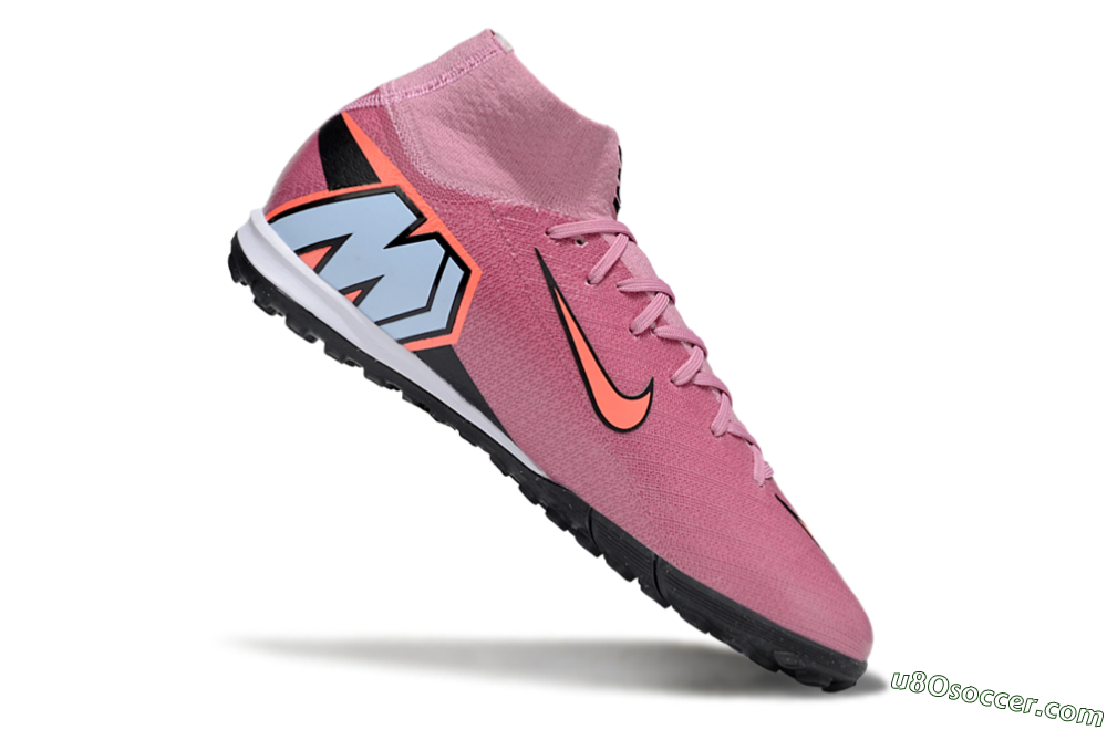 Nike Air Zoom Mercurial Superfly 10 Elite TF Artificial Turf Soccer Shoes - Red/Black/Whtie 4