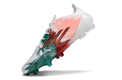 Adidas F50 Elite FG Firm Ground Soccer Cleats - White/Green/Red