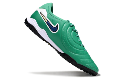 Nike Tiempo Legend 10 Pro TF Artificial Turf Soccer Shoes - Green/Blue/White