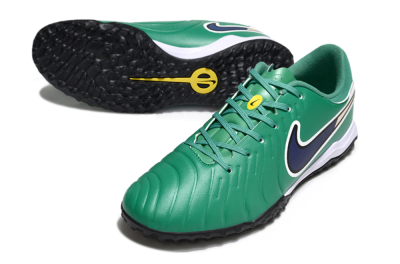 Nike Tiempo Legend 10 Academy TF Artificial Turf Soccer Shoes - Green/Blue/White