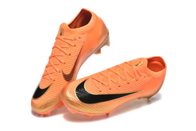 Nike Air Zoom Mercurial Vapor 16 Elite FG Firm Ground Soccer Cleats - Red/Black/Gold