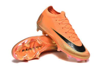 Nike Air Zoom Mercurial Vapor 16 Elite FG Firm Ground Soccer Cleats - Red/Black/Gold