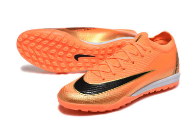 Nike Air Zoom Mercurial Vapor 16 Elite TF Artificial Turf Soccer Shoes - Red/Black/Gold