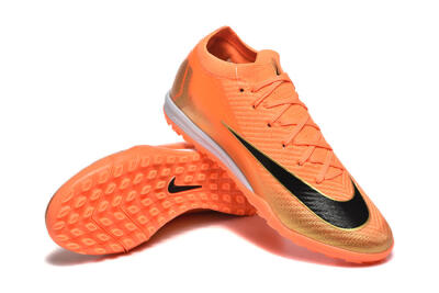 Nike Air Zoom Mercurial Vapor 16 Elite TF Artificial Turf Soccer Shoes - Red/Black/Gold