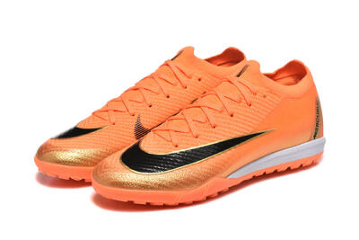 Nike Air Zoom Mercurial Vapor 16 Elite TF Artificial Turf Soccer Shoes - Red/Black/Gold