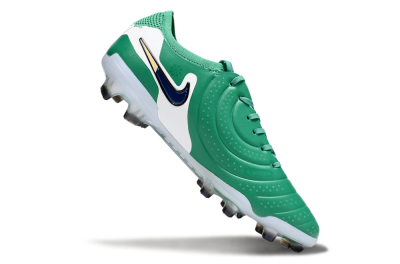Nike Tiempo Legend 10 Elite FG Firm Ground Soccer Cleats - Green/Blue/Yellow