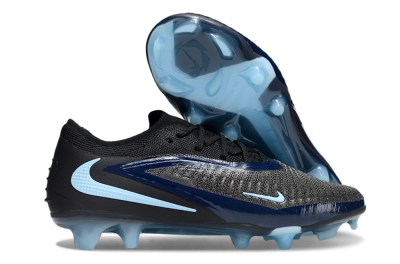Nike Phantom 6 Elite Low FG Firm Ground Soccer Cleats - Black/Blue/Jade