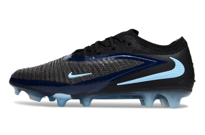 Nike Phantom 6 Elite Low FG Firm Ground Soccer Cleats - Black/Blue/Jade