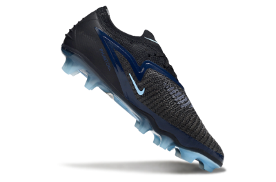 Nike Phantom 6 Elite Low FG Firm Ground Soccer Cleats - Black/Blue/Jade