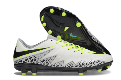 Nike Hypervenom Phantom II RGN FG Firm Ground Soccer Cleats - White/Grey/Black/Yellow