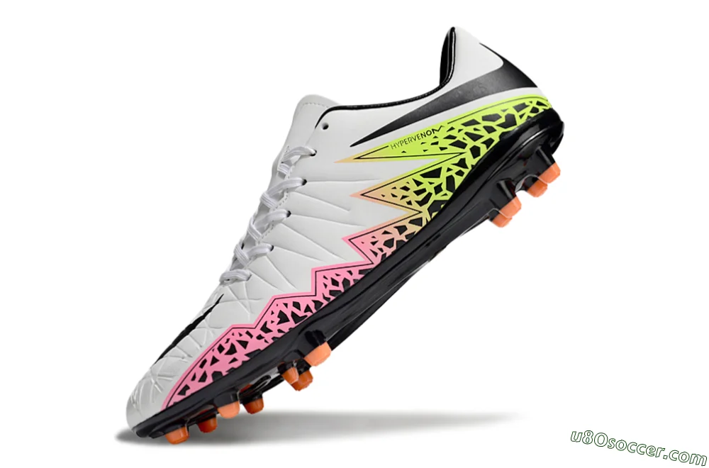 Nike Hypervenom Phantom II RGN FG Soccer Cleats - White/Pink