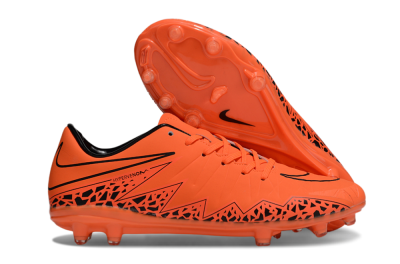Nike Hypervenom Phantom II RGN FG Firm Ground Soccer Cleats - Red/Black