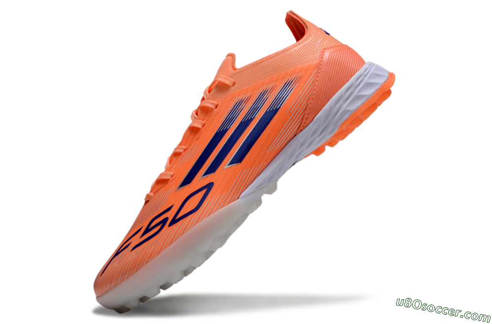 Adidas F50 Elite TF Artificial Turf Soccer Shoes - Red/Blue/White 5