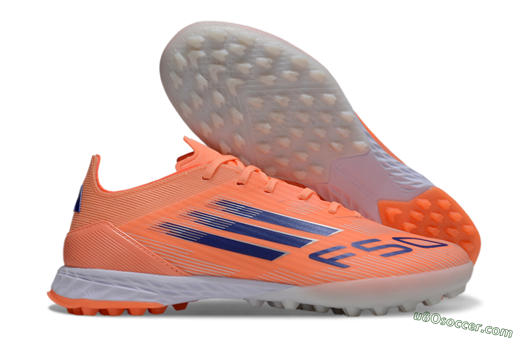 Adidas F50 Elite TF Artificial Turf Soccer Shoes - Red/Blue/White 1