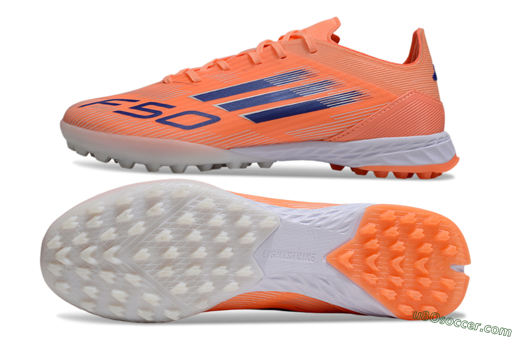 Adidas F50 Elite TF Artificial Turf Soccer Shoes - Red/Blue/White 0