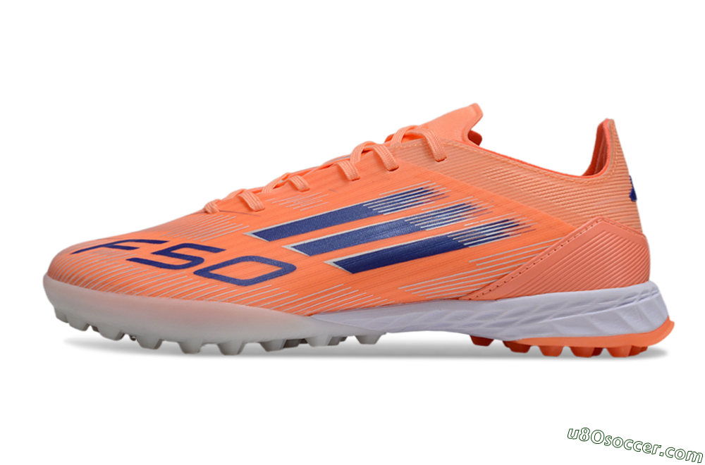 Adidas F50 Elite TF Artificial Turf Soccer Shoes - Red/Blue/White 2