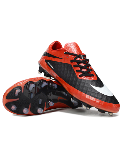 Nike Hypervenom Phantom I FG Firm Ground Soccer Cleats - Red/Black/White