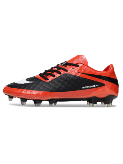 Nike Hypervenom Phantom I FG Firm Ground Soccer Cleats - Red/Black/White