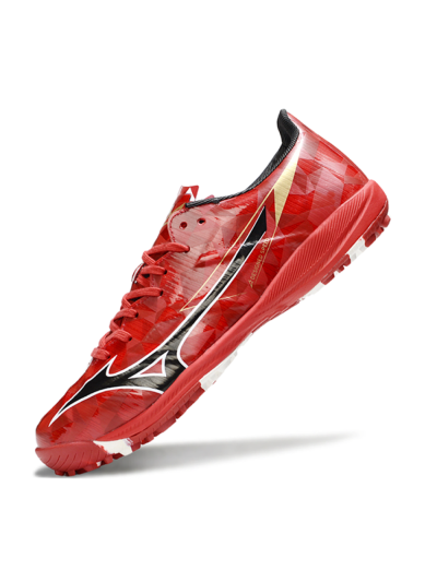 Mizuno Morelia Alpha Beta TF Artificial Turf Soccer Shoes - Red/Black/White