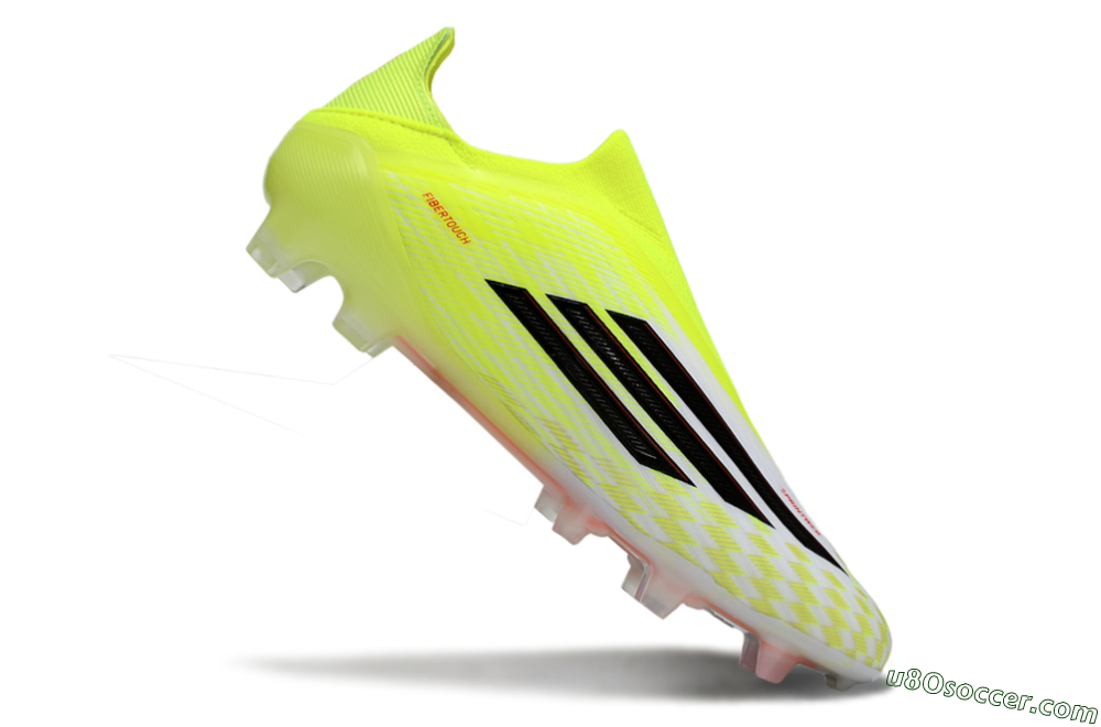 Adidas F50 Elite FG Firm Ground Soccer Cleats - Yellow/White/Black 4