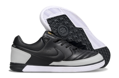 Nike Lunar Gato 2 IC Indoor & Futsal Soccer Shoes - Black/Grey/White