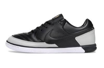 Nike Lunar Gato 2 IC Indoor & Futsal Soccer Shoes - Black/Grey/White