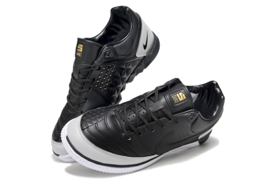 Nike Lunar Gato 2 IC Indoor & Futsal Soccer Shoes - Black/Grey/White