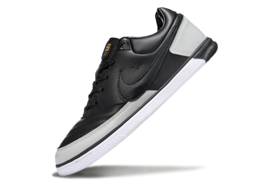 Nike Lunar Gato 2 IC Indoor & Futsal Soccer Shoes - Black/Grey/White