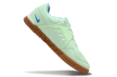 Nike Lunar Gato 2 IC Indoor & Futsal Soccer Shoes - Jade/Blue/Brown