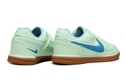 Nike Lunar Gato 2 IC Indoor & Futsal Soccer Shoes - Jade/Blue/Brown