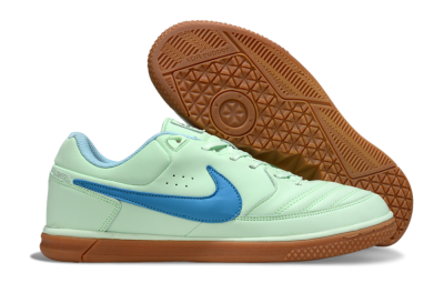 Nike Lunar Gato 2 IC Indoor & Futsal Soccer Shoes - Jade/Blue/Brown