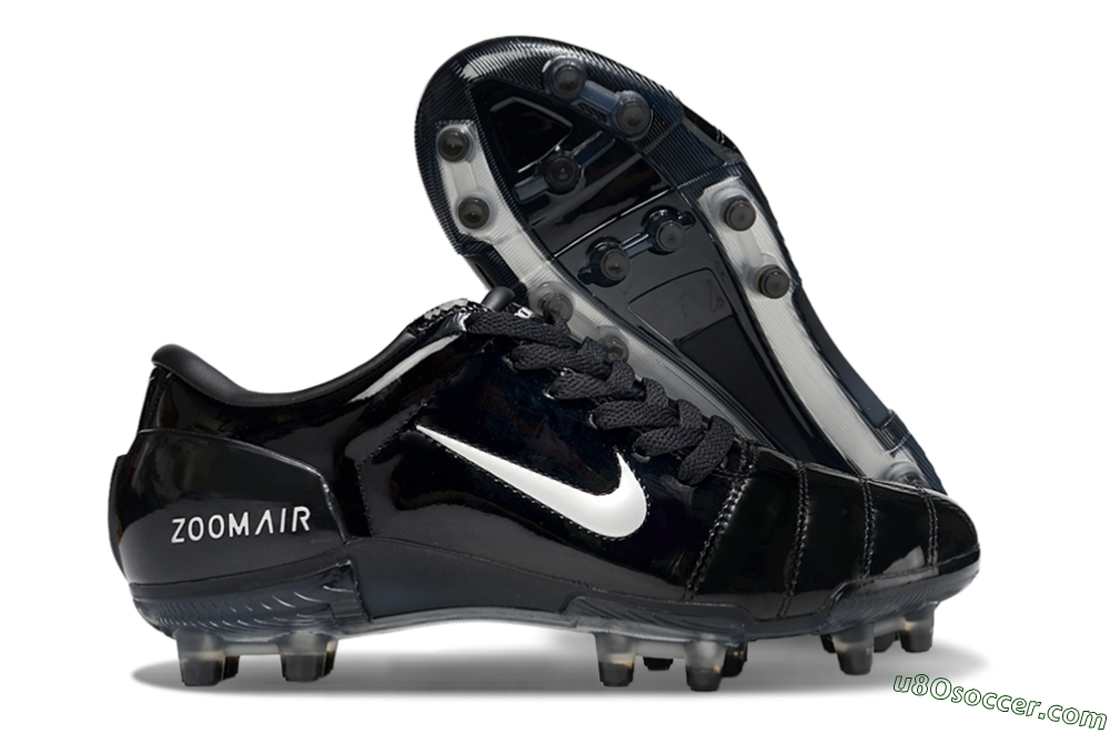 Nike Air Zoom Total 90 III FG Firm Ground Soccer Cleats - Black/White 1