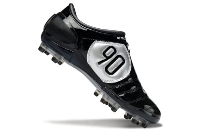 Nike Air Zoom Total 90 III FG Firm Ground Soccer Cleats - Black/White