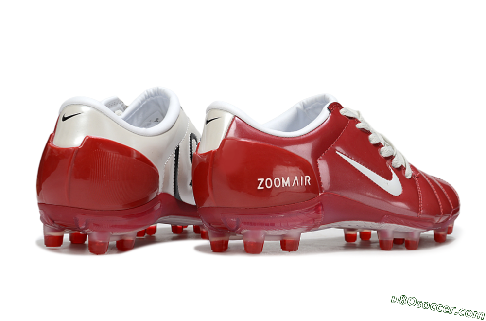 Nike Air Zoom Total 90 III FG Firm Ground Soccer Cleats - Red/White 6