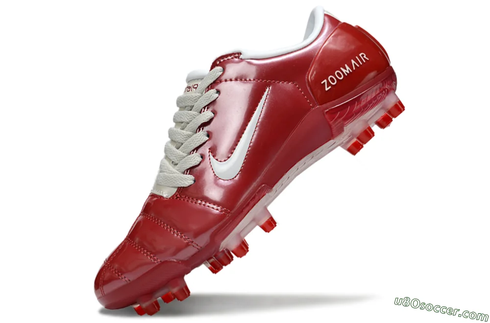 Nike Air Zoom Total 90 III FG Firm Ground Soccer Cleats - Red