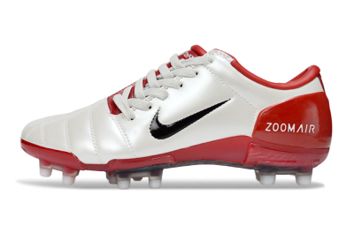 Nike Air Zoom Total 90 III FG Firm Ground Soccer Cleats - Beige/Black/Red