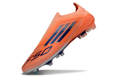 Adidas F50 Elite Laceless FG Firm Ground Soccer Cleats - Red/Blue/Silver