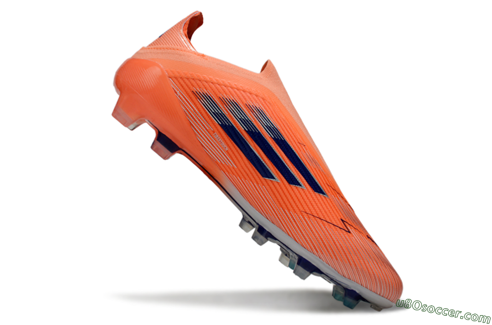 Adidas F50 Elite Laceless FG Firm Ground Soccer Cleats - Red/Blue/Silver 5