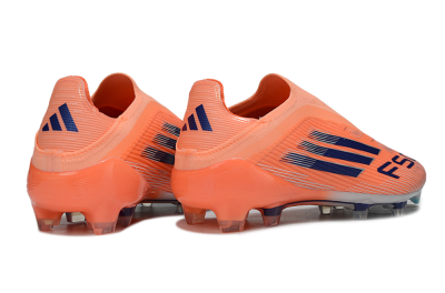 Adidas F50 Elite Laceless FG Firm Ground Soccer Cleats - Red/Blue/Silver