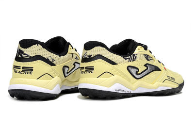 Joma Top Flex TF Artificial Turf Soccer Shoes - Yellow/Silver/Black