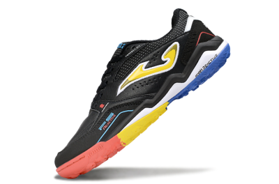 Joma Top Flex TF Artificial Turf Soccer Shoes - Black/Yellow/Red
