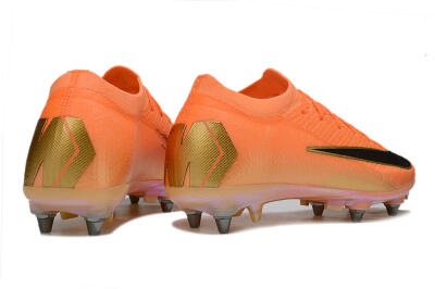 Nike Air Zoom Mercurial Vapor 16 Elite SG Soft Ground Soccer Cleats - Red/Black/Gold