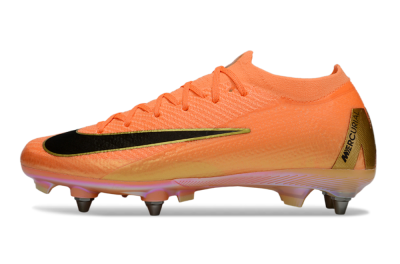 Nike Air Zoom Mercurial Vapor 16 Elite SG Soft Ground Soccer Cleats - Red/Black/Gold