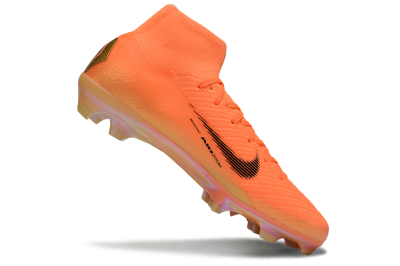 Nike Air Zoom Mercurial Superfly 10 Elite FG Firm Ground Soccer Cleats - Red/Black/Gold
