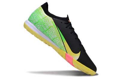Nike Air Zoom Mercurial Vapor 16 Elite TF Artificial Turf Soccer Shoes - Black/Yellow/White